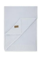 Koce i narzuty dla dzieci - MOMI HUG KOCYK SZARY BAMBUSOWY BAWEŁNIANY DLA NIEMOWLĄT 80x110cm - miniaturka - grafika 1