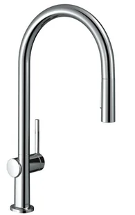 Hansgrohe M54 - Bateria zlewozmywakowa Talis z wyciąganą wylewką, EcoSmart, chrom 72842000 - Baterie kuchenne - miniaturka - grafika 1