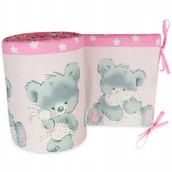 Ochraniacze do łóżeczka - OCHRANIACZ 180x30 DO ŁÓŻECZKA 120x60 SUPER JAKOŚĆ! - miniaturka - grafika 1