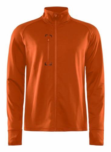 Craft ADV EXPLORE LIGHT MIDLAYER | Midlayer męska kurtka 3XL | Tart | cienki, elastyczny i funkcjonalny materiał | z otworem na kciuk | kurtka sportowa męska | lekka kurtka męska