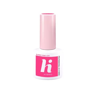 Hi Hybrid Lakier hybrydowy 5ml 211 Sunny Pink Hi Hybrid - Lakiery hybrydowe Hi Hybrid Lakier hybrydowy 5ml 211 Sunny Pink Hi Hybrid - Lakiery hybrydowe - miniaturka - grafika 1