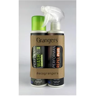 Zestaw do prania i impregnacji odzieży turystycznej Granger's Performance Wash & Performance Repel Plus - Środki do obuwia i ubrań - miniaturka - grafika 1