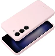 Etui i futerały do telefonów - ROAR futerał CLOUD SKIN do SAMSUNG S24 FE Jasnoróżowy - miniaturka - grafika 1
