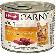 Mokra karma dla kotów - Animonda Cat Carny Adult smak: wołowina i kurczak 6 x 200g - miniaturka - grafika 1