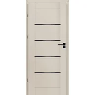 Drzwi wewnętrzne - Drzwi wewnętrzne pokojowe Vinci Nero Cashmere 80 lewe Voster - miniaturka - grafika 1