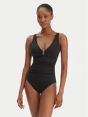 Stroje kąpielowe - LAUREN RALPH LAUREN Strój kąpielowy 20601016 Czarny - miniaturka - grafika 1