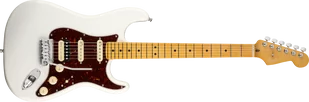 Fender American Ultra Stratocaster HSS Maple Fingerboard Arctic Pearl - Gitary elektryczne - miniaturka - grafika 1