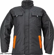 Odzież robocza - CERVA MAX VIVO PARKA - kurtka - czarny/żółty 4XL - miniaturka - grafika 1