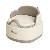 Nocniki - Nocnik MOMINI Softi 3w1 Beżowy - miniaturka - grafika 1