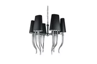 Lampy sufitowe - Azzardo DIABLO 6 BIG BLACK (AD8074-6 BIG BL) - miniaturka - grafika 1