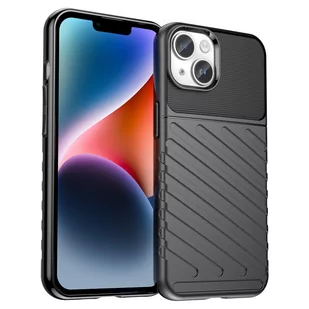 Thunder Case etui iPhone 14 Plus pancerny pokrowiec czarny - Etui i futerały do telefonów - miniaturka - grafika 1