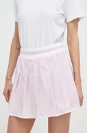 Spódnice - Guess spódnica ARLETH kolor różowy mini rozkloszowana V4GD19 WG2Q0 - miniaturka - grafika 1