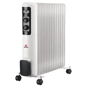 Ogrzewanie przenośne - Grzejnik olejowy KEPLAND NY-25G1 Biały - miniaturka - grafika 1