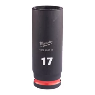 Milwaukee nasadka udarowa 17 mm 3/8" 6-kątna Shockwave długa metryczna 4932480291 - Klucze i nasadki - miniaturka - grafika 1