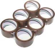 Taśmy klejące - Taśma acryl, brąz 6x- 48/54M - miniaturka - grafika 1