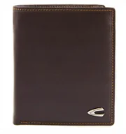 Portfele - CAMEL ACTIVE B34 708 20 skórzany portfel męski duży klasyczny brązowy B34 708 20 - miniaturka - grafika 1