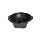 Akcesoria do pakowania - Miska do zgrzewu 500ml czarna D-5500RC 50 szt $ - miniaturka - grafika 1