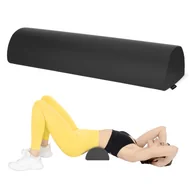 Akcesoria do masażu - 4Fizjo, półwałek do masażu, czarny, 60 cm x 18 cm x 12 cm USZKODZONE OPAKOWANIE - miniaturka - grafika 1