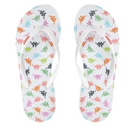 Klapki i japonki damskie - Japonki Kappa 351C22W White - Pink Coral - Pink Fuchsia Kolorowy - miniaturka - grafika 1