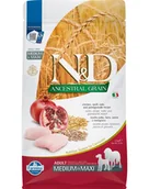 Sucha karma dla psów - FARMINA N&D Ancestral Grain dog Adult Medium & Maxi Chicken & pomegranate 2,5 kg - - miniaturka - grafika 1