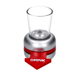 Gra Shot Spinner spinner i kieliszek gra imprezowa - Balony i akcesoria - miniaturka - grafika 1