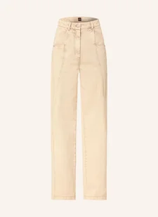 Boss Jeansy Straight Marlina braun - BOSS - Spodnie damskie - miniaturka - grafika 1