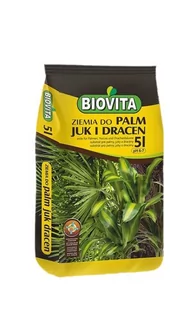 Podłoże do palm, juk, dracen Biovita 5L - Ziemia ogrodowa - miniaturka - grafika 1
