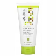 Balsamy i kremy do ciała - ﻿Andalou Naturals, Masło do Ciała, Odżywcze, Kukui Kakao, 8 uncji (236 ml) - miniaturka - grafika 1