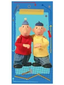 Ręczniki - Jerry Fabrics Ręcznik bawełniany 70x140 Sąsiedzi II RĘCZ/BAW/AP/70X140/18TW076 - miniaturka - grafika 1