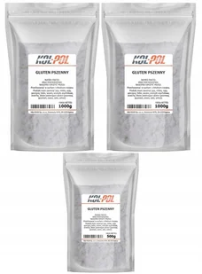 GLUTEN PSZENNY 2,5kg Witalny spożywczy naturalne białko do mąki Kol-Pol - Mąka - miniaturka - grafika 1