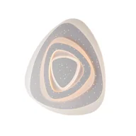 Lampy sufitowe - Lampa sufitowa Stecy z białego metalu i akrylu ze zintegrowaną diodą LED w dwóch temperaturach barwowych H.5 Ø50 BL295-PBC - miniaturka - grafika 1