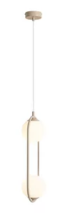 Riva lampa wisząca 2-punktowa beżowa 1086H17 - Lampy sufitowe - miniaturka - grafika 2