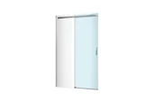 Grzejniki łazienkowe - Rols drzwi przesuwne 140x200cm chrom 1/2 - miniaturka - grafika 1