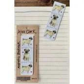 Zakładki do książek - Alex Clark Zakładka do książki BM03 Mops - miniaturka - grafika 1