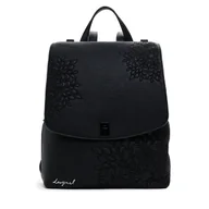 Torebki damskie - Plecak Desigual 25WAKP19 Czarny - miniaturka - grafika 1