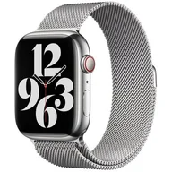 Akcesoria do smartwatchy - Apple bransoleta mediolańska w kolorze srebrnym do koperty 42/44/45/49 mm - miniaturka - grafika 1