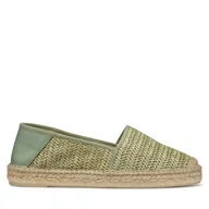 Espadryle damskie - Espadryle Geox D Lampedusa D46V0A 02MLM C3002 Zielony - miniaturka - grafika 1