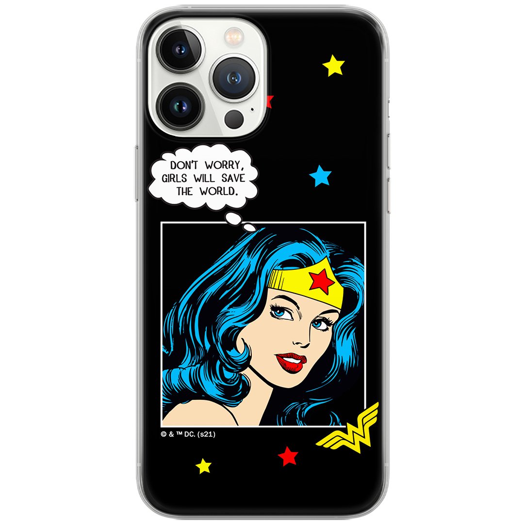 Etui dedykowane do Iphone 15 PRO MAX wzór:  Wonder Woman 028 oryginalne i oficjalnie licencjonowane