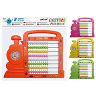 Zabawki kreatywne - Liczydło plastikowe 8 rzędowe Zegar Titanum TI494771-40242 - miniaturka - grafika 1