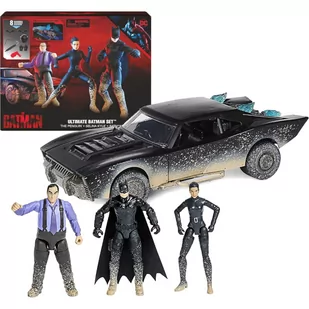 DC Comics Batman Zestaw Filmowy Ultimate Figurki + Batmobil - Figurki dla dzieci - miniaturka - grafika 1