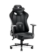 Fotele gamingowe - Fotel gamingowy Diablo X-Player 2.0 Normal: Czarno-czarny - miniaturka - grafika 1