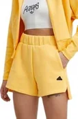 Spodenki damskie - ADIDAS SPORTOWE ŻÓŁTE KRÓTKIE SPODENKI Z ELASTYCZNYM PASKIEM L 2DA - miniaturka - grafika 1