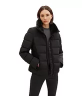 Kurtki damskie - TOM TAILOR Damska kurtka 1037564, 14482-Deep Black, S, 14482 – Deep Black, S - miniaturka - grafika 1