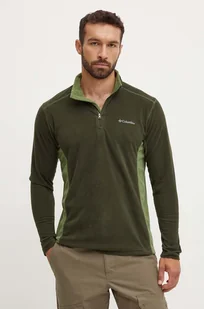 Columbia bluza sportowa Klamath Range II kolor zielony wzorzysta - Bluzy męskie - miniaturka - grafika 1