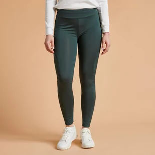 Legginsy jeździeckie damskie Fouganza 500 ciepłe - Bryczesy - miniaturka - grafika 1