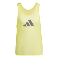 Koszulki sportowe męskie - Męska koszulka bez rękawów ADIDAS TRG BIB JF3244 – Żółty - miniaturka - grafika 1