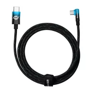 Kable USB - Kabel USB-C do USB-C Baseus MVP2, 100W, 2m (czarno-niebieski) - miniaturka - grafika 1