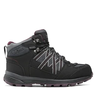 Trekkingi Regatta Lady Samaris II Mid RWF539 Czarny - Buty trekkingowe damskie - miniaturka - grafika 1