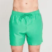 Spodenki męskie - Calvin Klein spodenki kąpielowe zielone, Rozmiar M - miniaturka - grafika 1