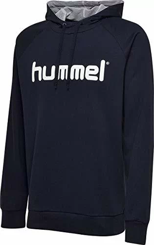 Hummel Hmlgo męska bluza z kapturem z logo, niebieski, l